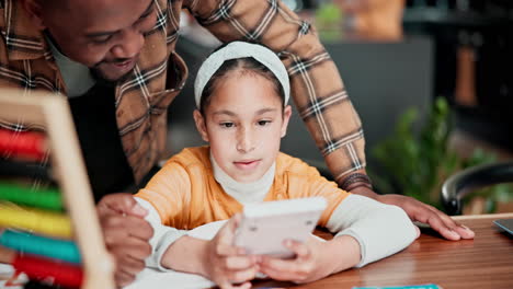 home school father, calculator