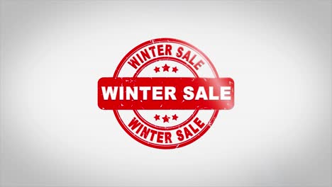 winter sale graphic design