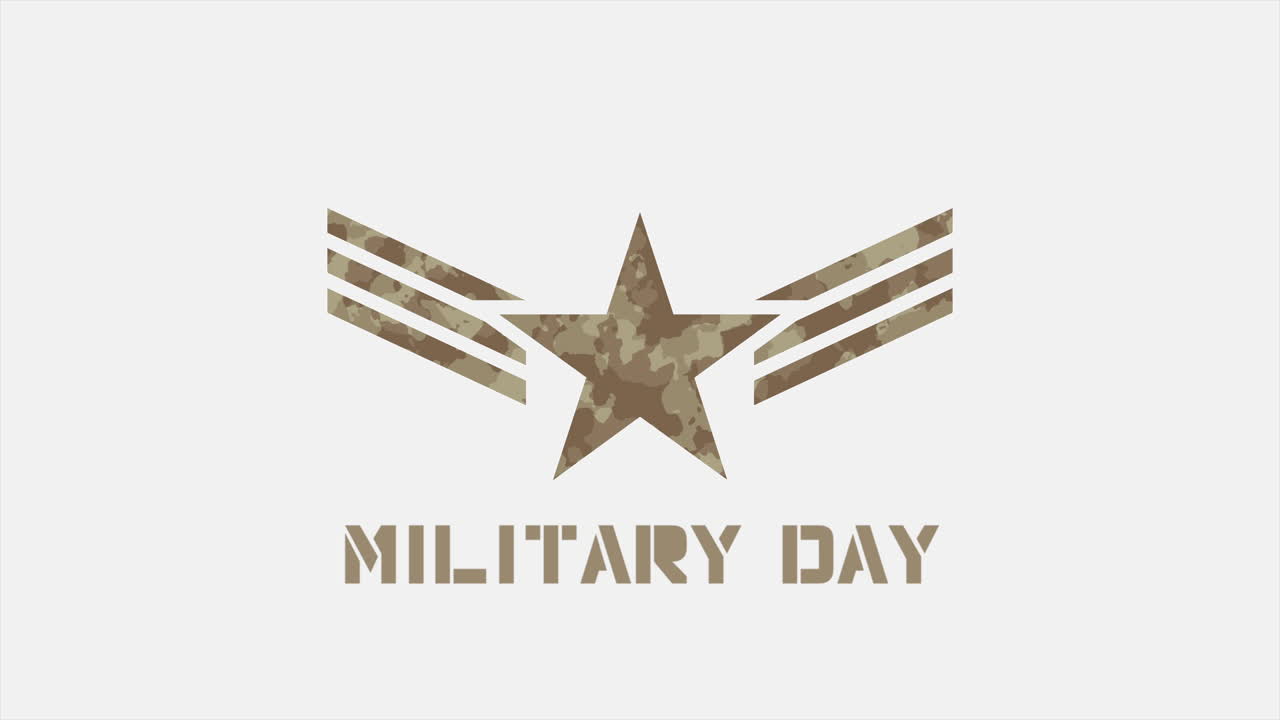 성조기가 있는 군의 날