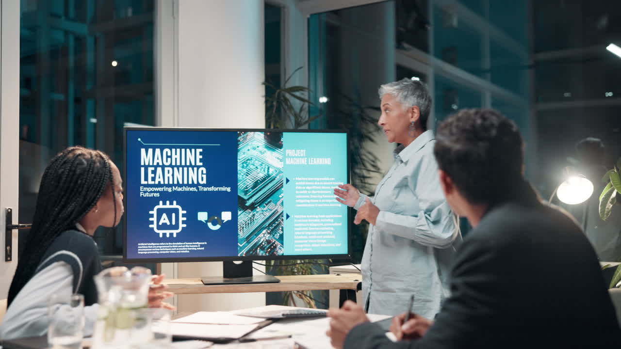 Machine Learning Presentation at Business Meeting