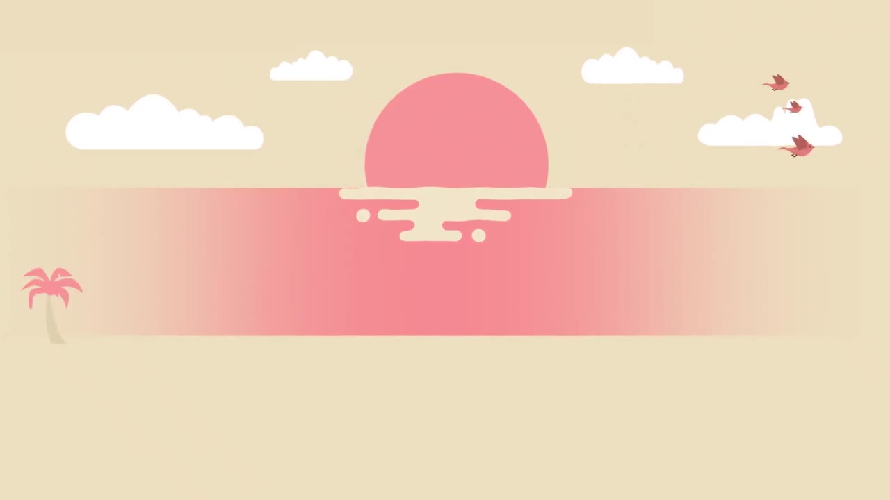 animación temática de vacaciones y vacaciones