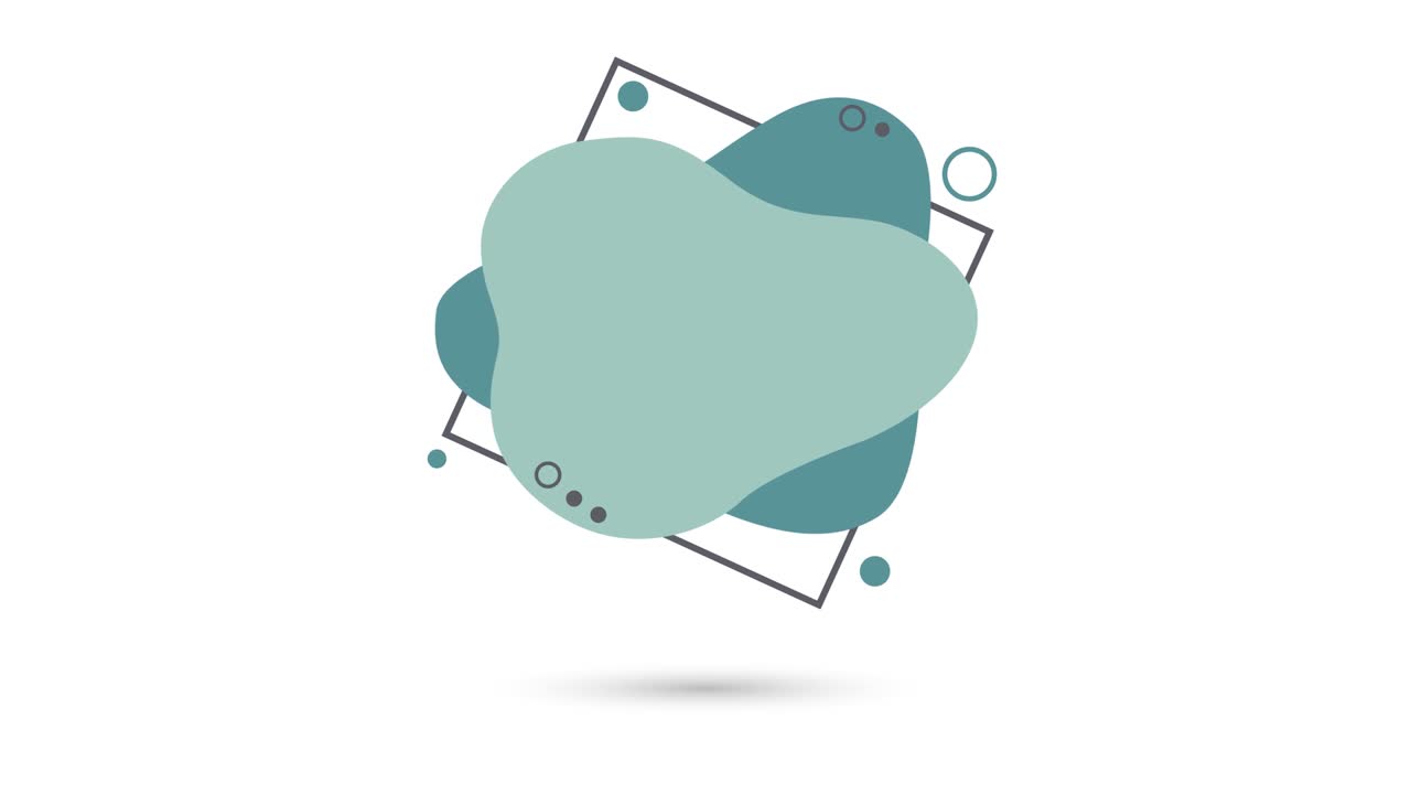 Abstract modern graphic elements. Dynamical colored forms and line. Gradient abstract banners with flowing liquid shapes. 4K video