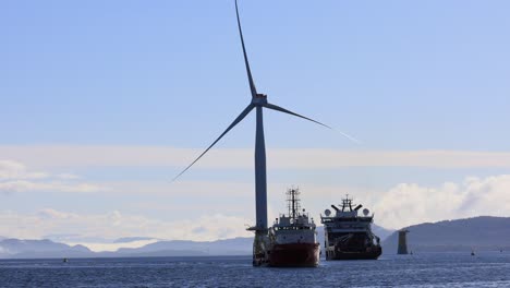 construction of ocean wind mills in norway-5