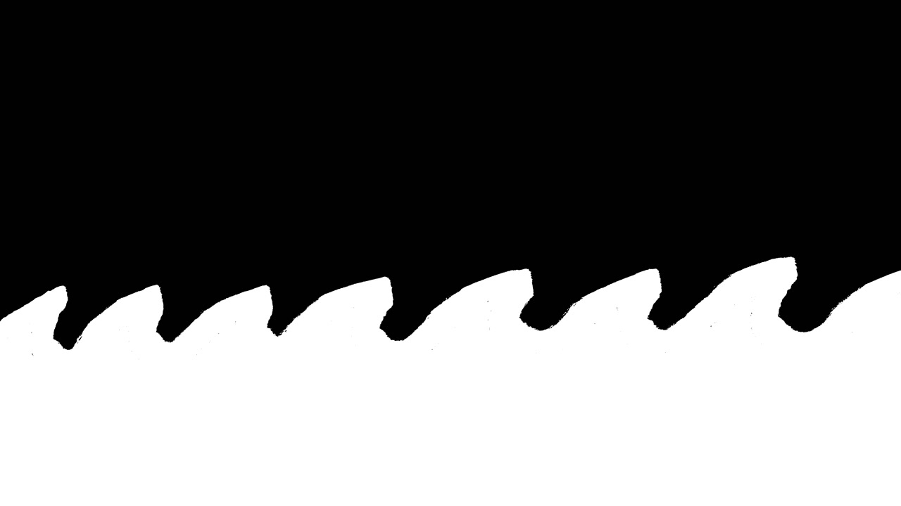 Abstract White Waves Animation Transition
