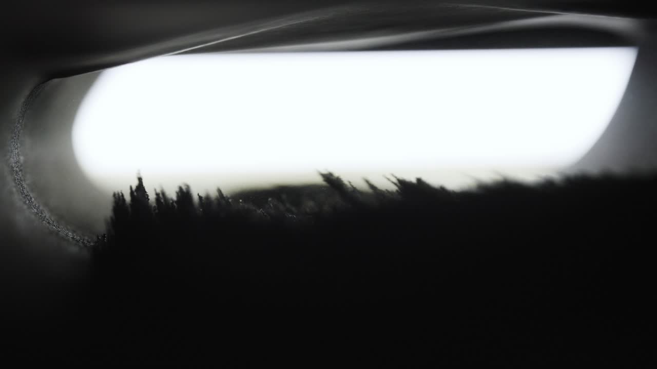 Macro Flow of Volcanic Sand with Magnetism