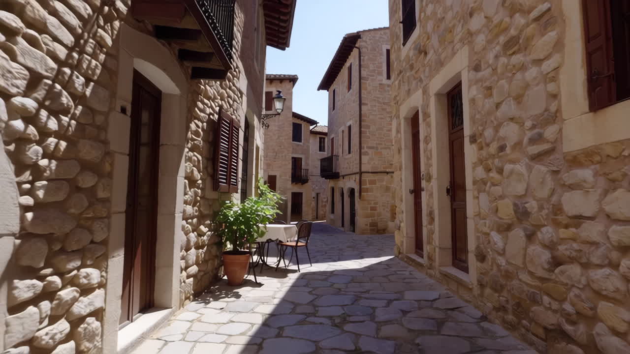 Vicolo affascinante del centro storico