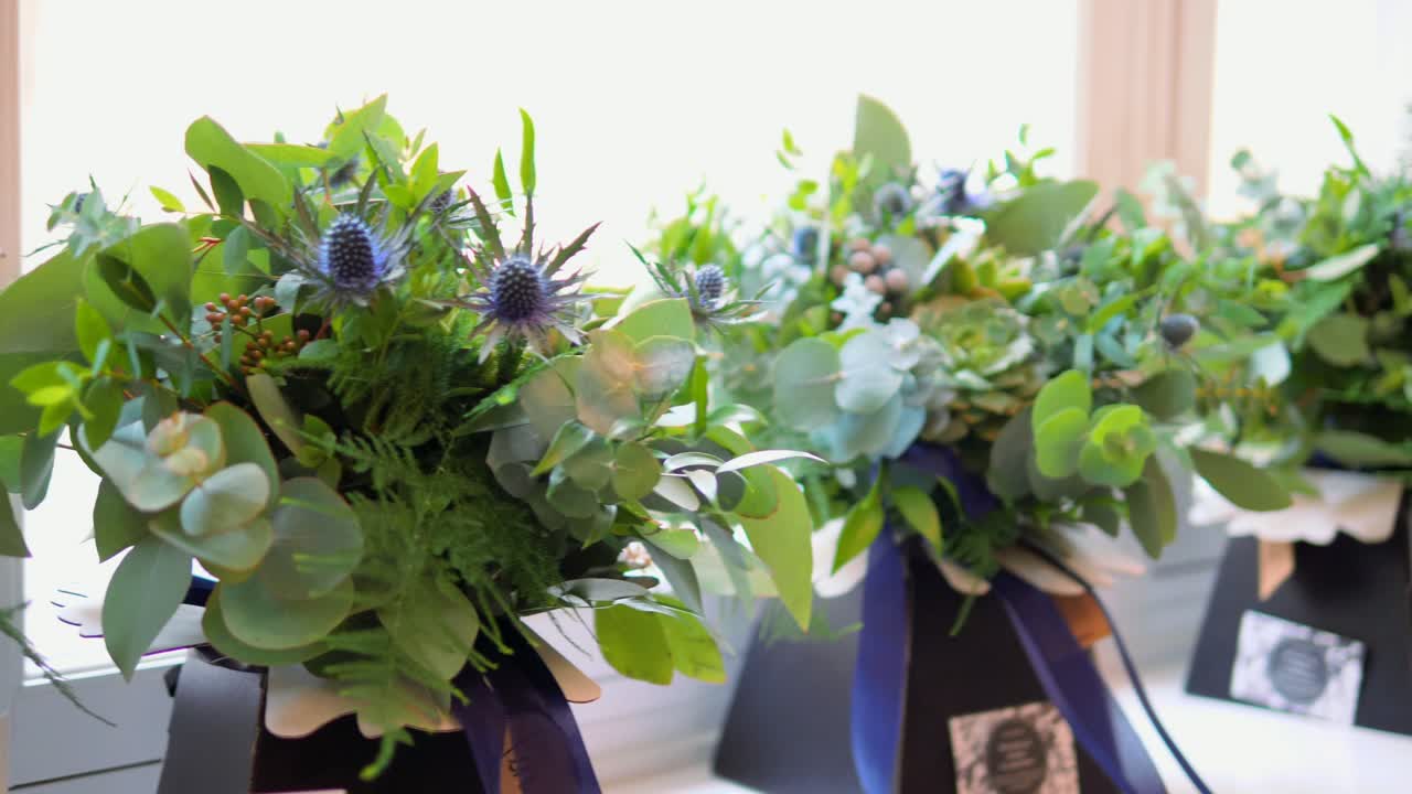 영국 결혼식을 위한 결혼식 꽃