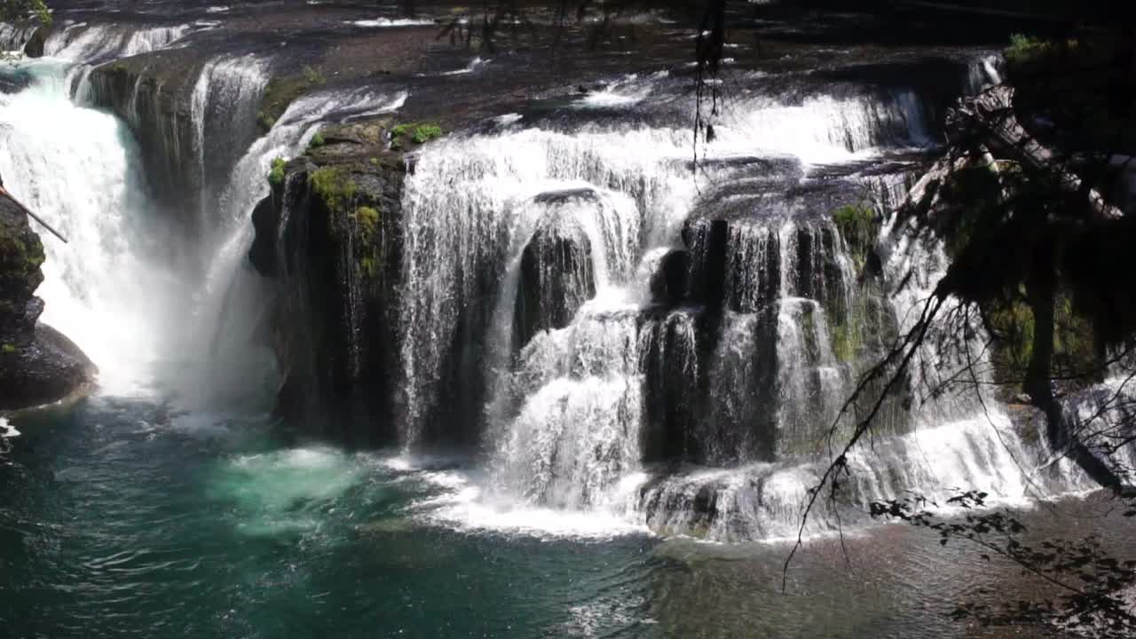 Stunning Waterfall in Lush Forest