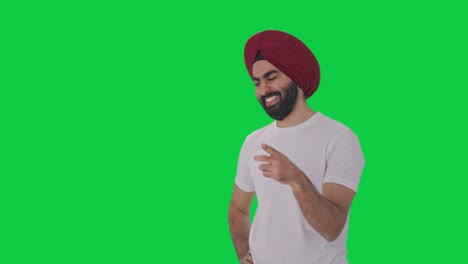 Happy-Sikh-Indian-man-laughing-Green-screen