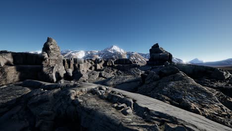 rocas y piedras en las montañas de los alpes