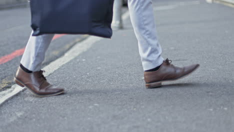 business man arriving, commuting