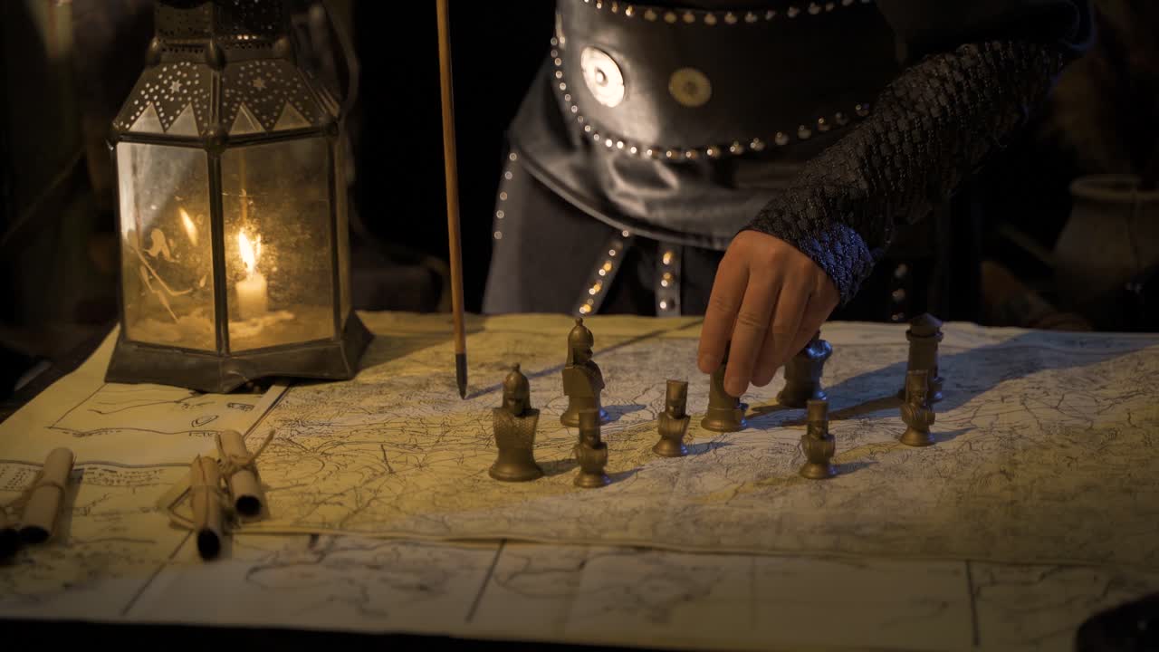 Historical war in ancient times.