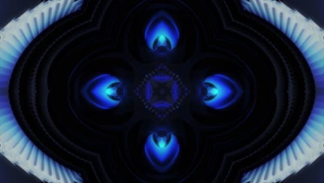 Flower Theme Kaleidoscope Texture - Kaleidoscope Seamless Pattern