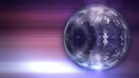animación del fondo de la pelota de discoteca
