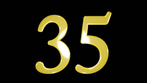 gold number 35