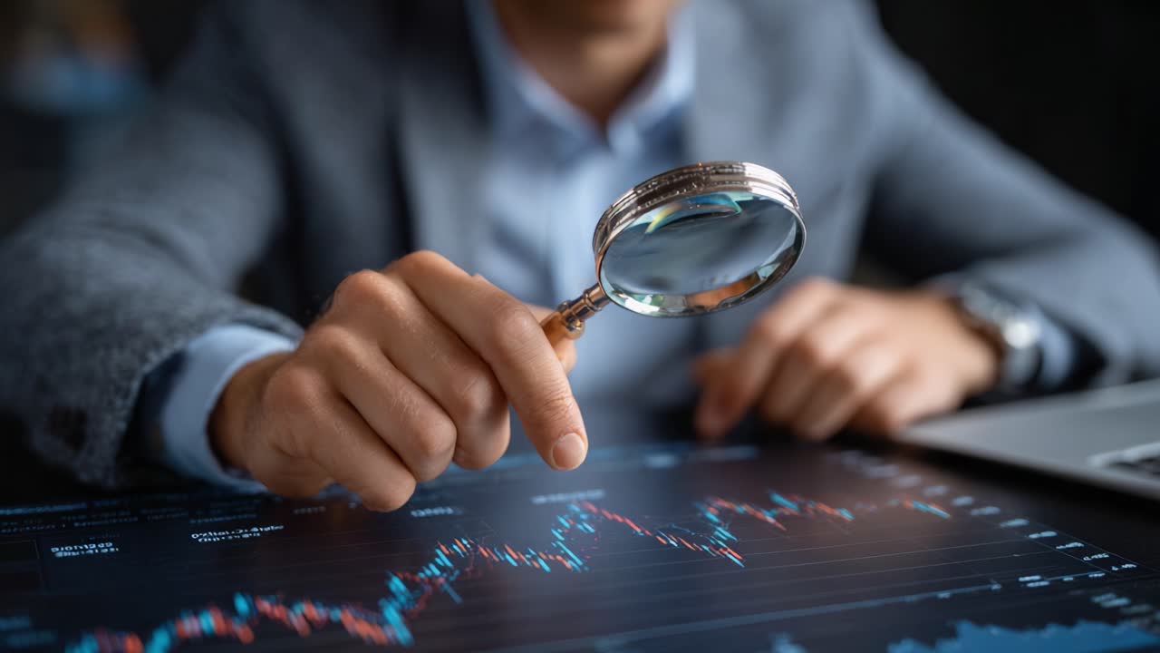 Analyzing Financial Trends with a Magnifying Glass: A Detailed Examination of Market Data and Visualizations by a Business Professional