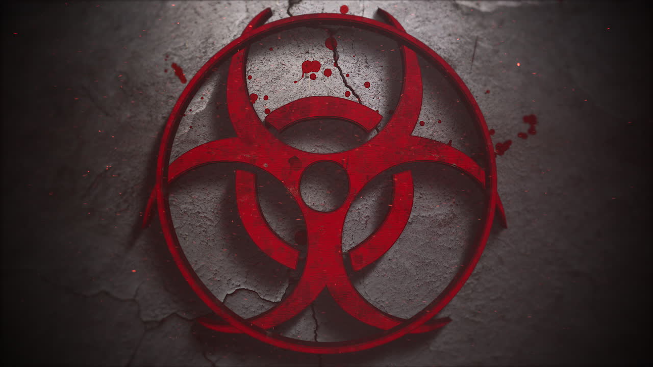 fondo de terror místico con sangre oscura y cámara de movimiento 14