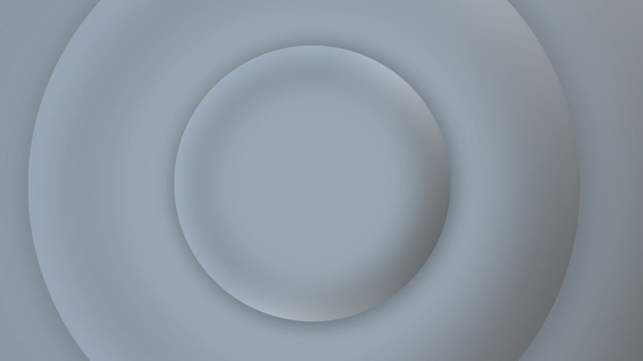 círculos que se mueven hacia el espectador