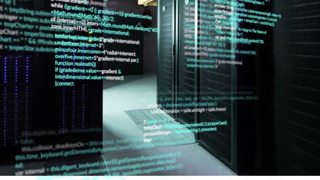 Animation-of-data-processing-against-empty-computer-server-room