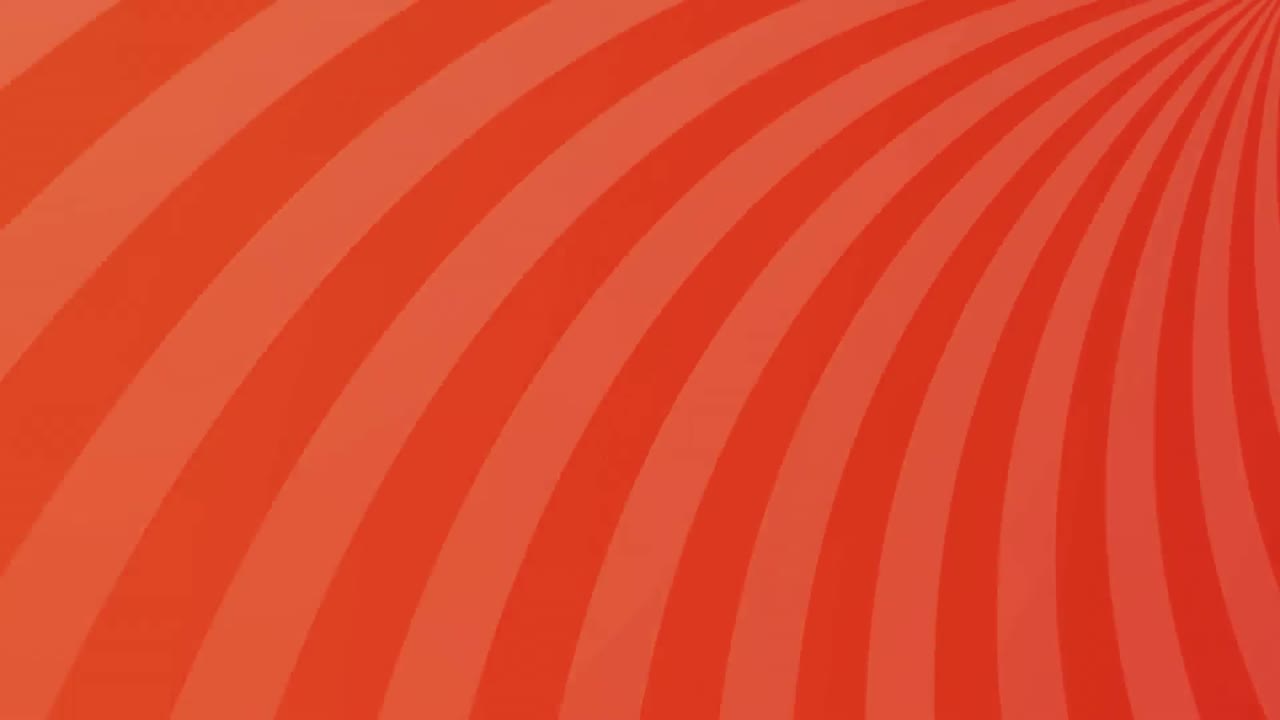 회전하는 다채로운 줄무 ⁇  배경의 세트의 애니메이션