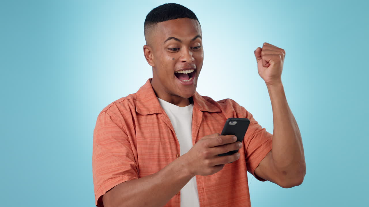 teléfono de estudio, celebración de la bomba de puño