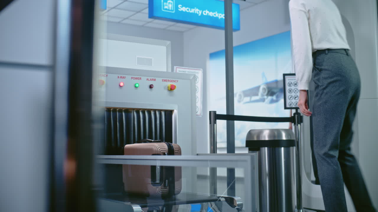 control de seguridad del aeropuerto