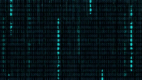 data digital binary background.