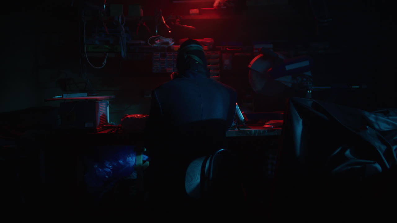 Night Work in a Workshop