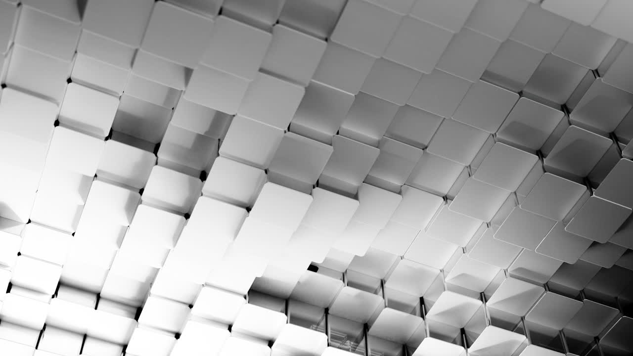 Abstract 3D Geometric Pattern