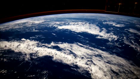 planet earth seen from the iss. beautiful planet earth observed from space. nasa time lapse shooting earth from space. elements of this video furnished by nasa.