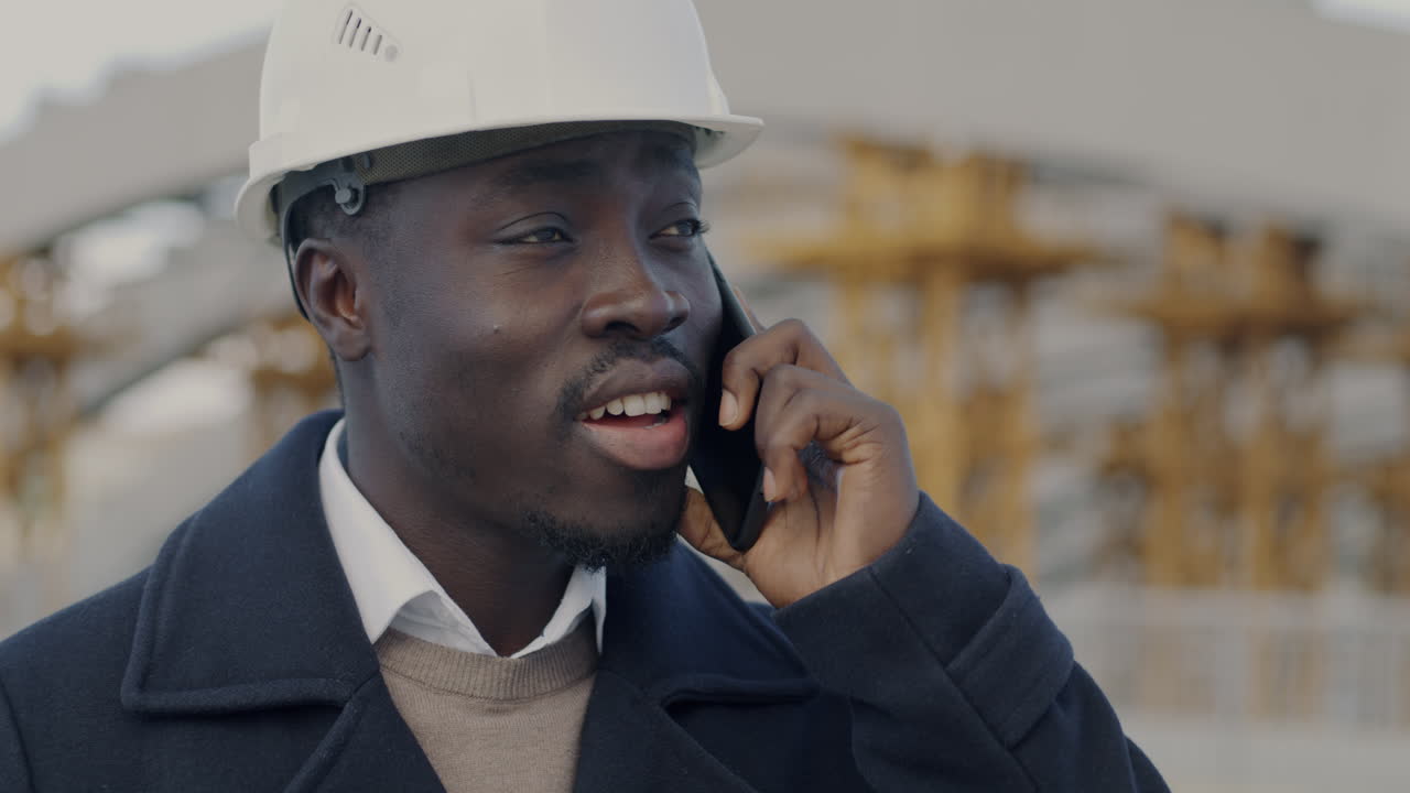 Engineer on a Construction Site