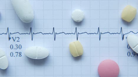 ecg con medicamentos