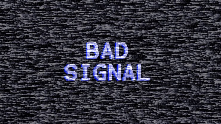 Bad signal television screen error smpte color bars technical problems color bars data glitches