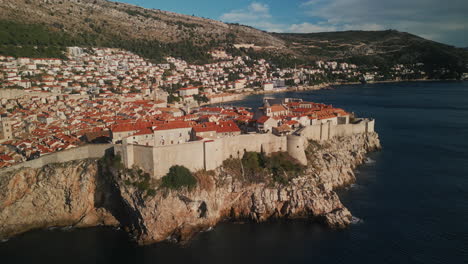vista aérea de dubrovnik, croacia