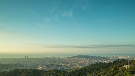 barcelona tibidabo amanecer 4k 02