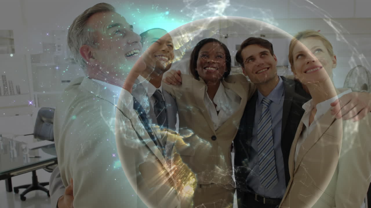 equipo celebrando el éxito