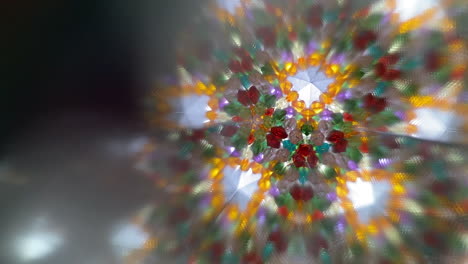 a colourful kaleidoscope view design