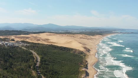 sakyu, tottori sand dunes in japan