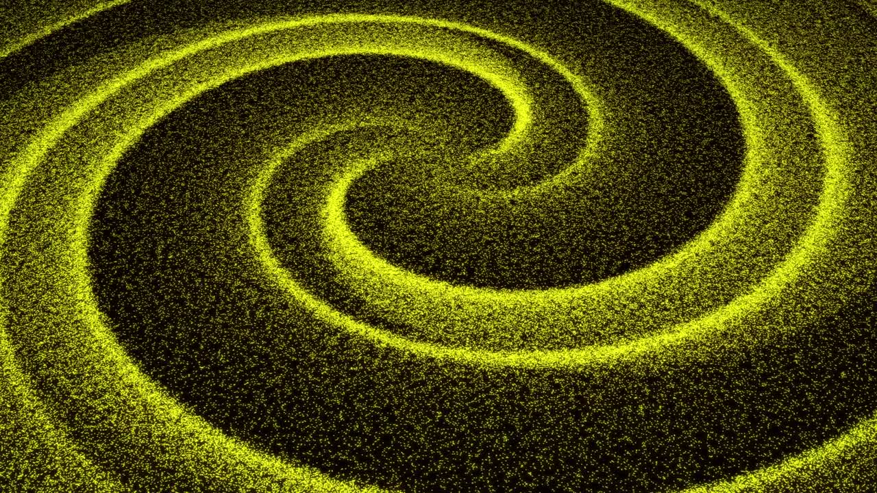 소용돌이 입자 나선형 배경