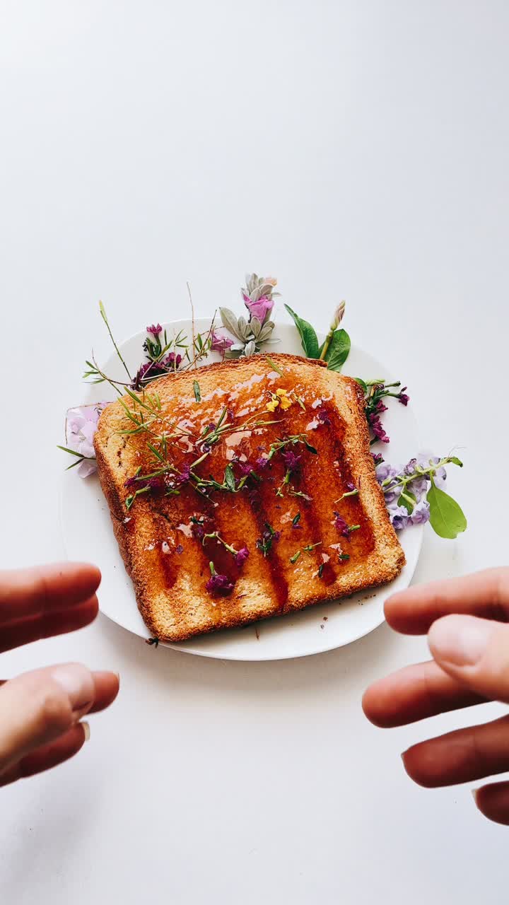 Floral Toast