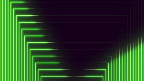 Vibrant-neon-green-staircase-captivating-energy-in-motion