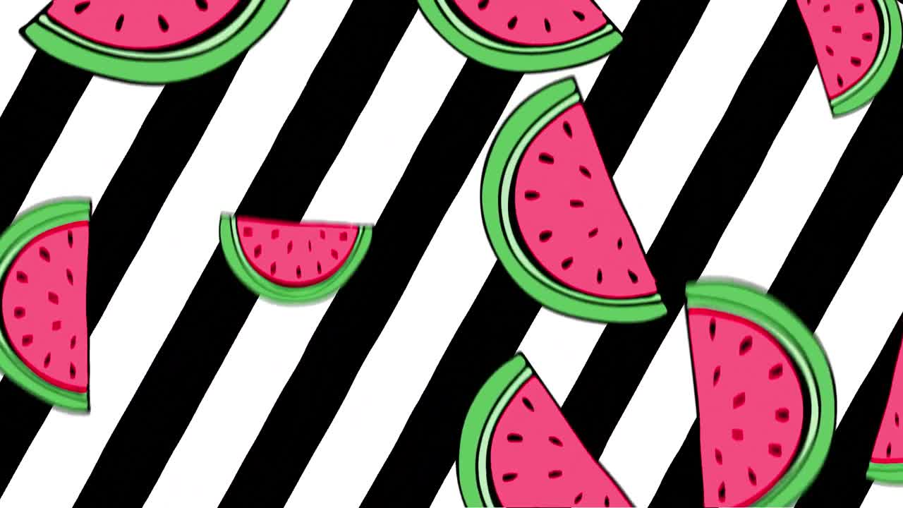 Retro 80s style animation