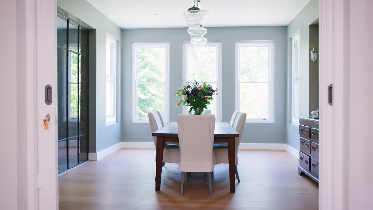 현대적인 가구 가정 식당, 랙 초점