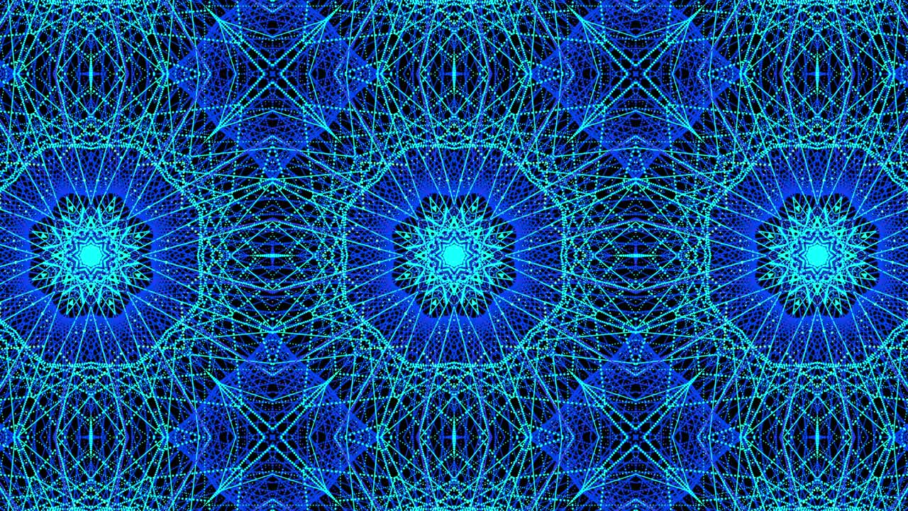 4k concepto de gráficos de movimiento multicolores florales. abstracto moderna animación de mandala fractal digital. fondo de caleidoscopio para el yoga, la meditación, el fitness, los clubes, etc.