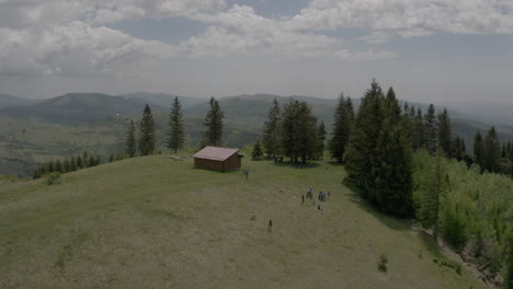 mountain drone footage shot by dji mavic 2 pro