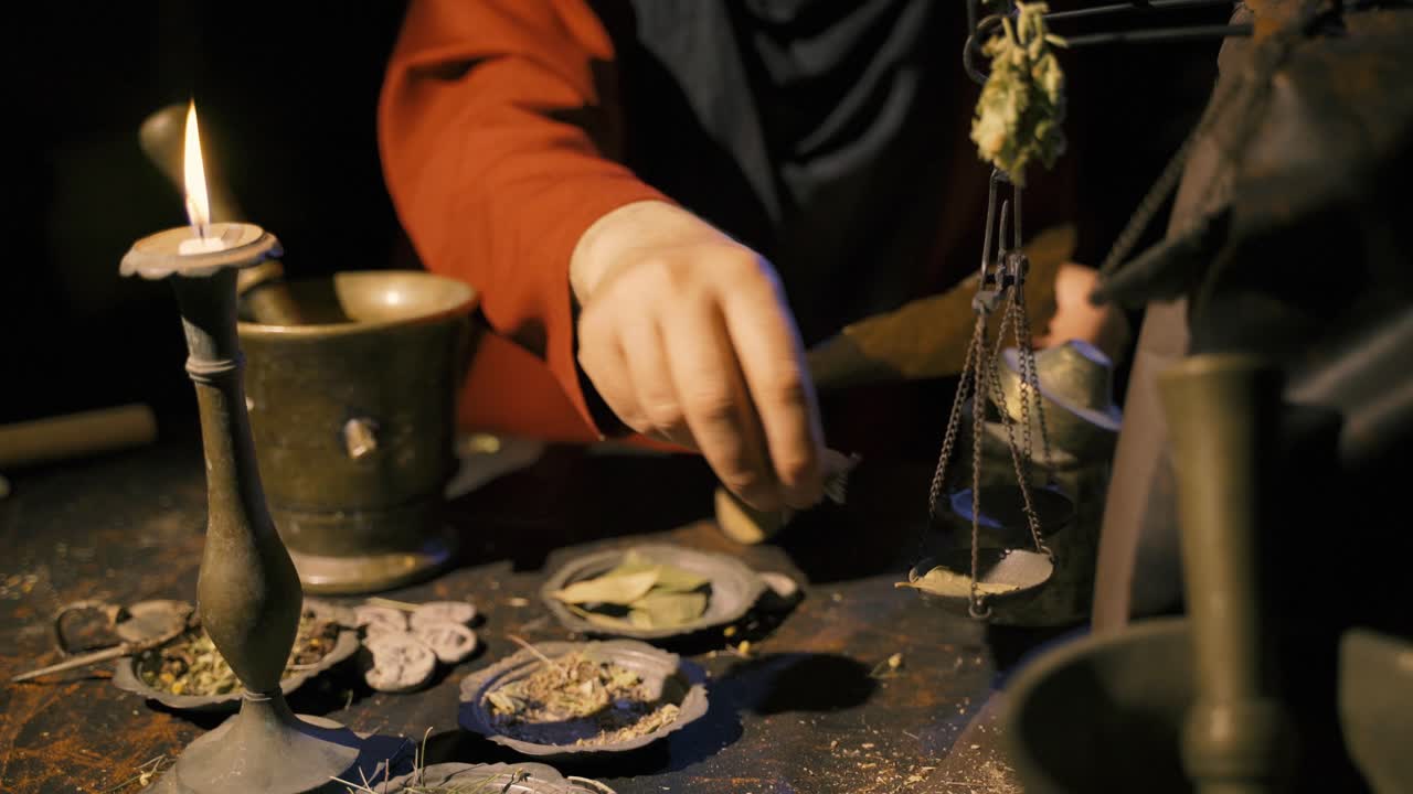 로마 시대의 의약품 제조.