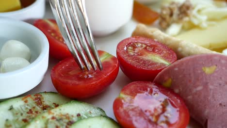 plato de desayuno turco