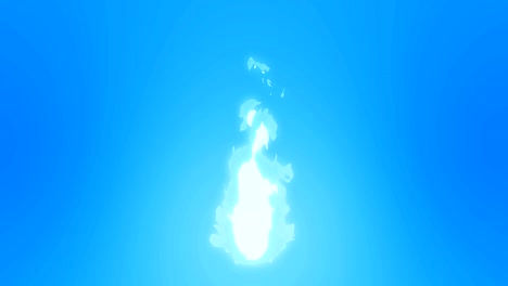 animación de nubes de vapor, animación de humo blanco de dibujos animados, fondo de bucle de niebla,