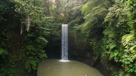 gorgeous waterfall in an over-touristy destination