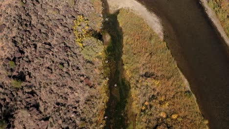 Ich-Schaue-Auf-Die-Rio-Grande-Drohne